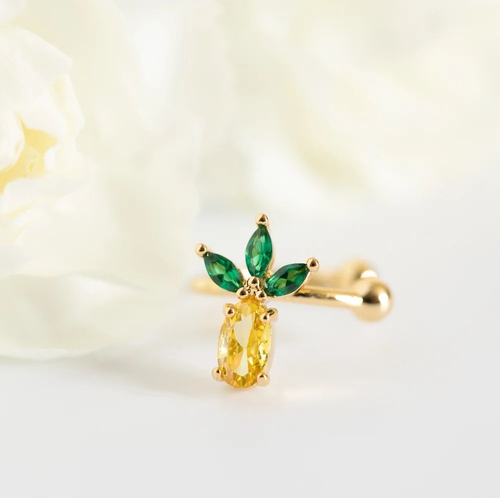 Pineapple Ear Cuff - Picture 1 of 8